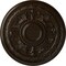 Ekena Millwork Tellson Ceiling Medallion (Fits Canopies up to 6 3/4"), Hand-Painted Bronze, 30 5/8"OD x 2 1/2"P CM30TEBZS - alternate 1
